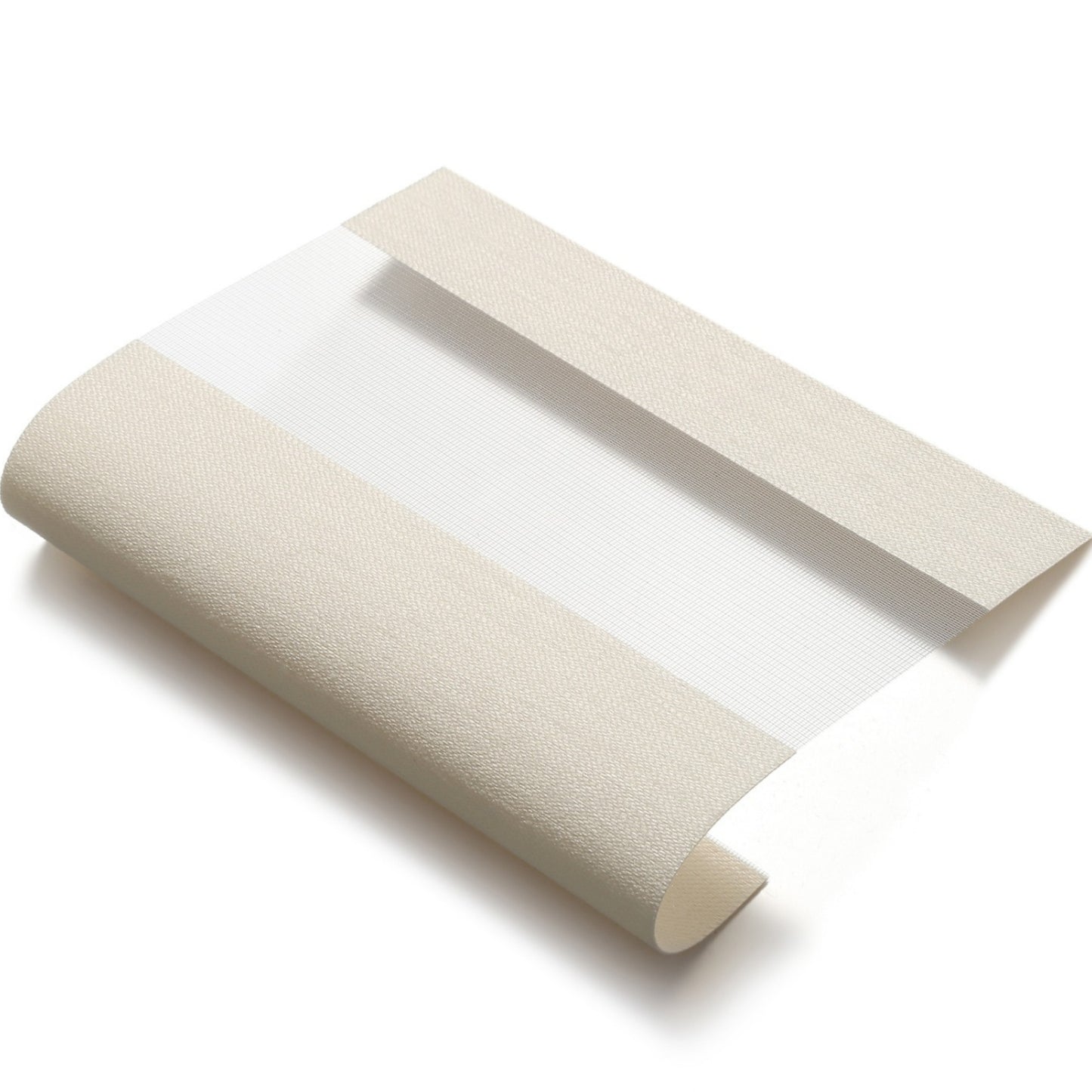 Beige duo rolgordijn - lichtdoorlatend - DE1-002