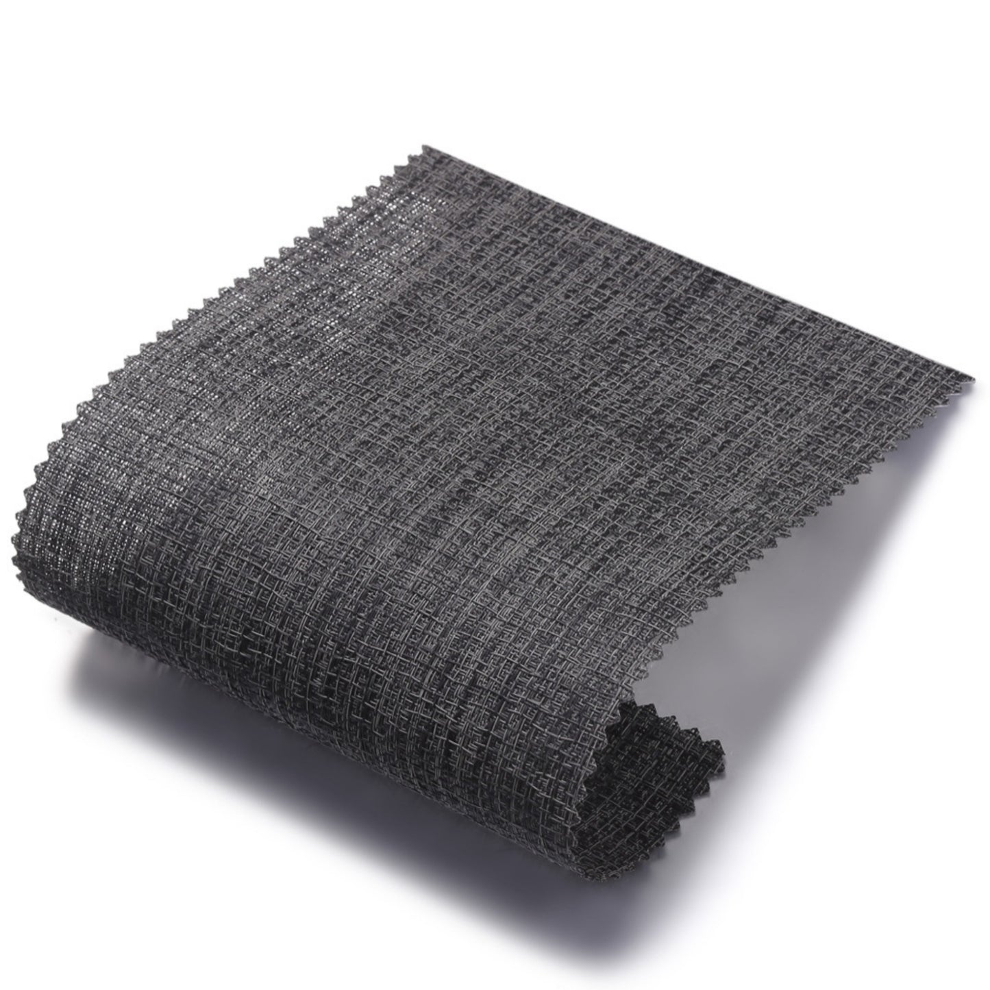 Textured Charcoal ritsscreen op maat - buitenzonwering - MS18-004