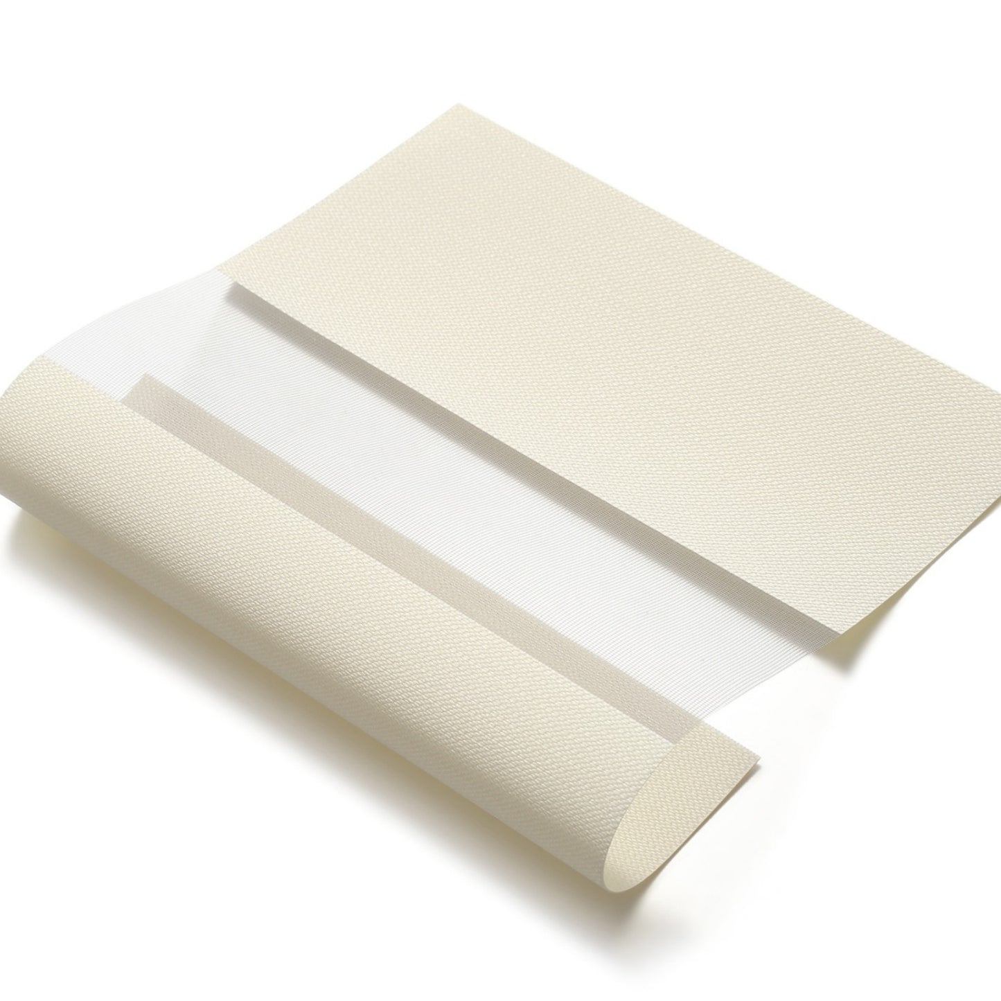 Cream duo rolgordijn - lichtdoorlatend - DE20-002