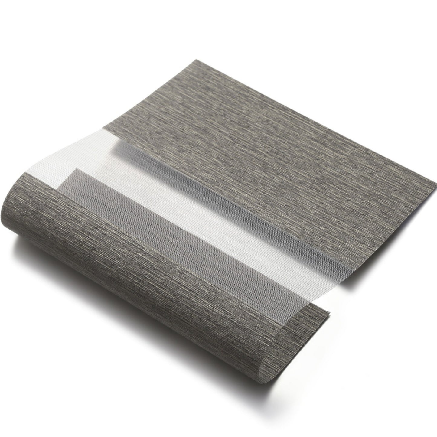 Dark grey duo rolgordijn - lichtdoorlatend - DE9-003