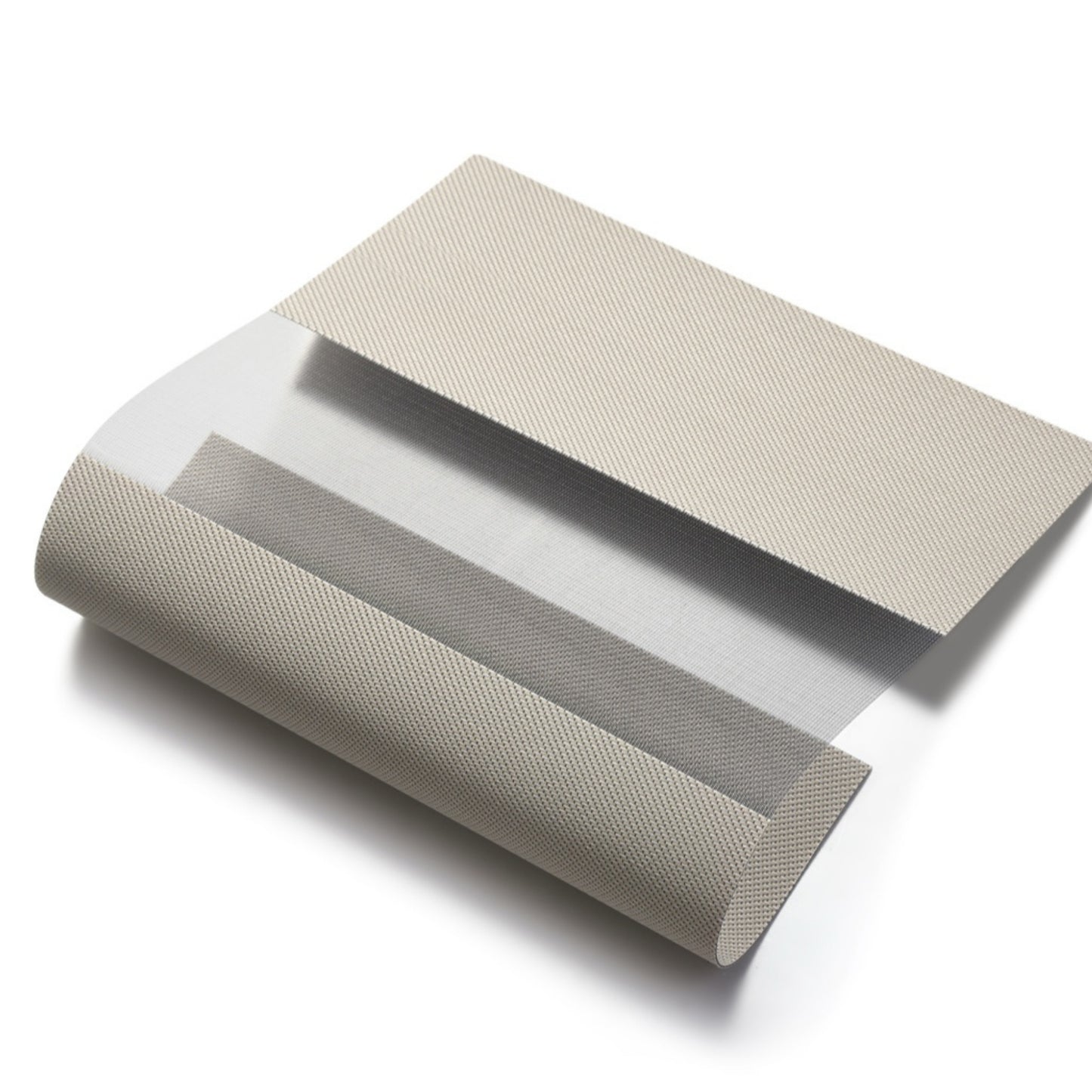 Light Taupe duo rolgordijn - verduisterend - DB18-003