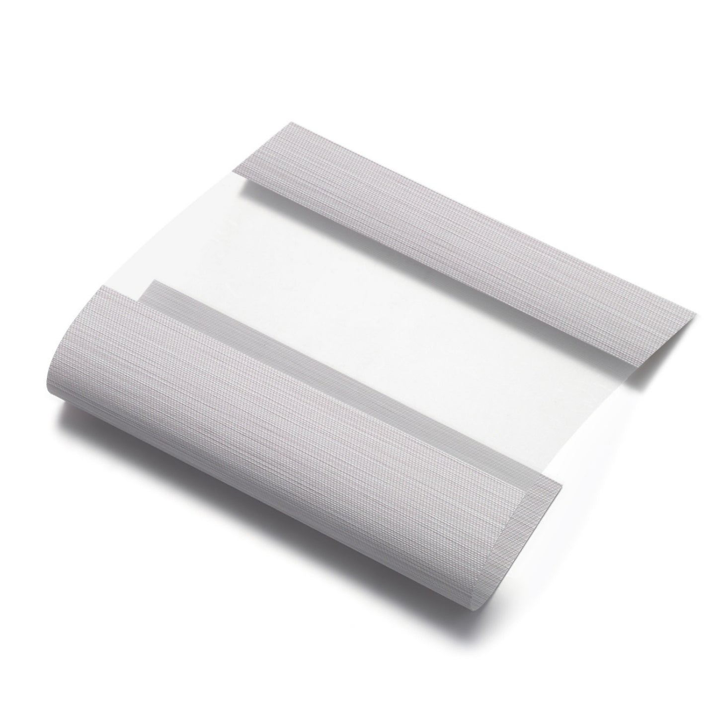 Light grey duo rolgordijn - lichtdoorlatend - DE19-003