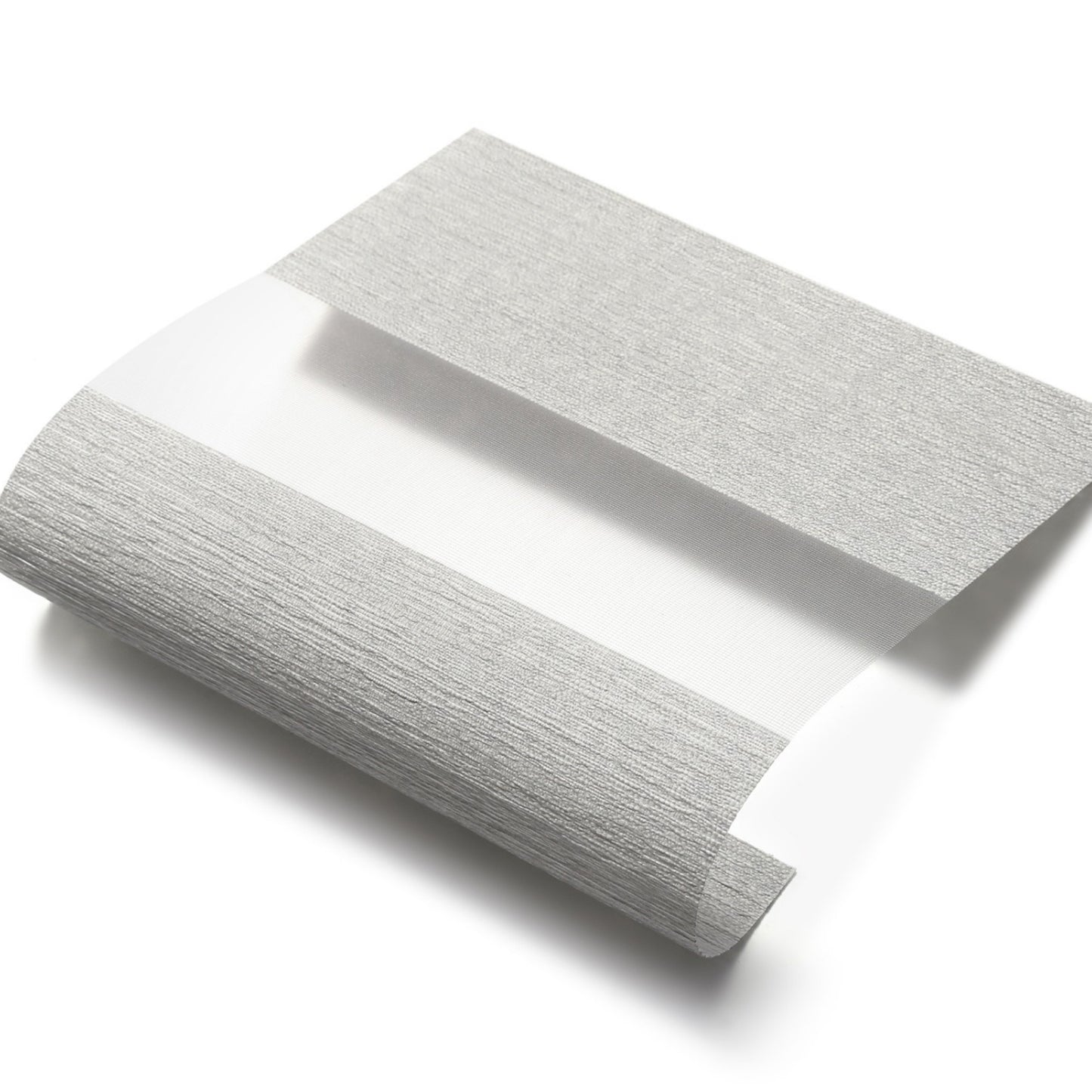 Light grey duo rolgordijn - lichtdoorlatend - DE23-003