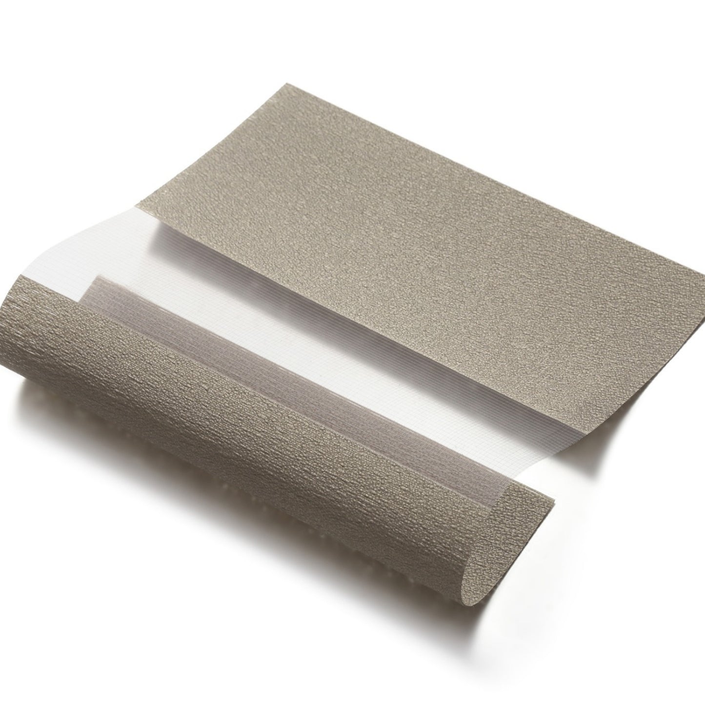 Taupe duo rolgordijn - lichtdoorlatend - DE21-003