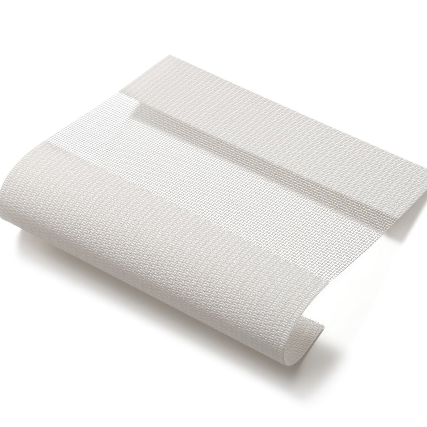 White mesh duo rolgordijn - lichtdoorlatend - DE3-001