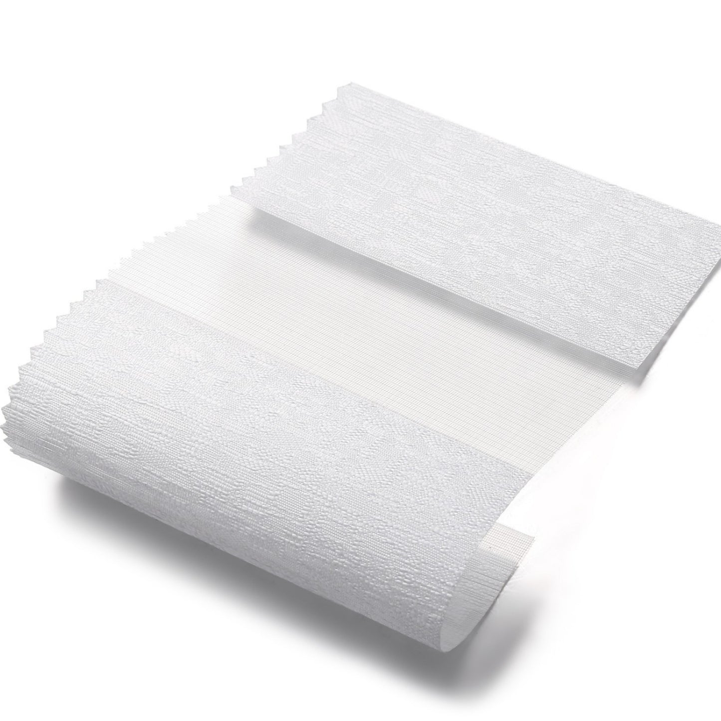 White patterned duo rolgordijn - lichtdoorlatend - DE4-001