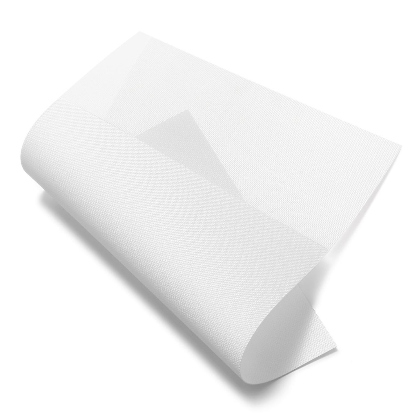 White plain duo rolgordijn - lichtdoorlatend - DE5-001