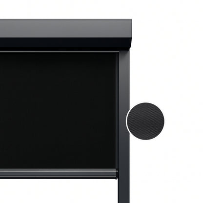 Onyx Black ritsscreen op maat – buitenzonwering – MS11-006