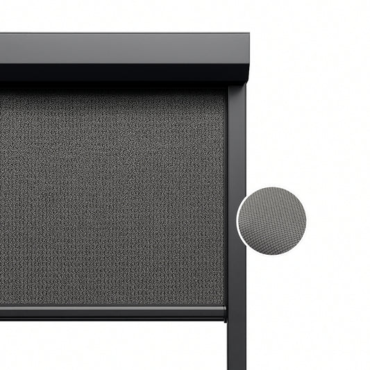 Carbon Mix ritsscreen op maat – buitenzonwering – MS26-004