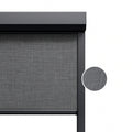 Variant Granite Grey ritsscreen op maat – buitenzonwering – MS25-003 van Earth Brown ritsscreen op maat - buitenzonwering - MS25-005