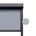 Variant Cool Grey ritsscreen op maat – buitenzonwering – MS10-004 van Carbon Black ritsscreen op maat - buitenzonwering - MS10-005