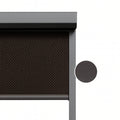 Variant Deep Charcoal ritsscreen op maat – buitenzonwering – MS26-006 van Warm Beige ritsscreen op maat – buitenzonwering – MS26-002