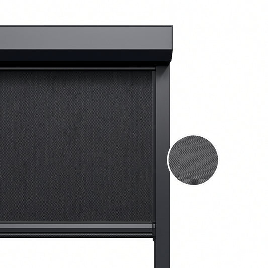 Shadow Grey ritsscreen op maat - buitenzonwering - MS21-004