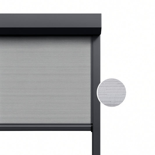 Cool Silver ritsscreen op maat - buitenzonwering - MS20-003