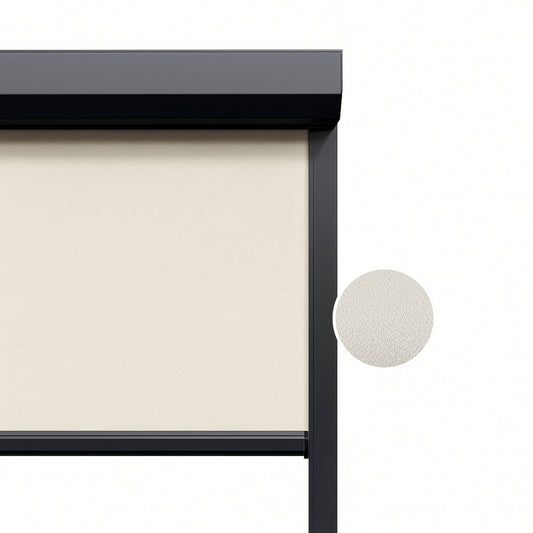 Ivory Beige ritsscreen op maat - buitenzonwering - MS24-002