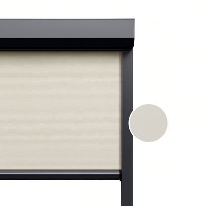 Beige Sand ritsscreen op maat - buitenzonwering - MS12-002
