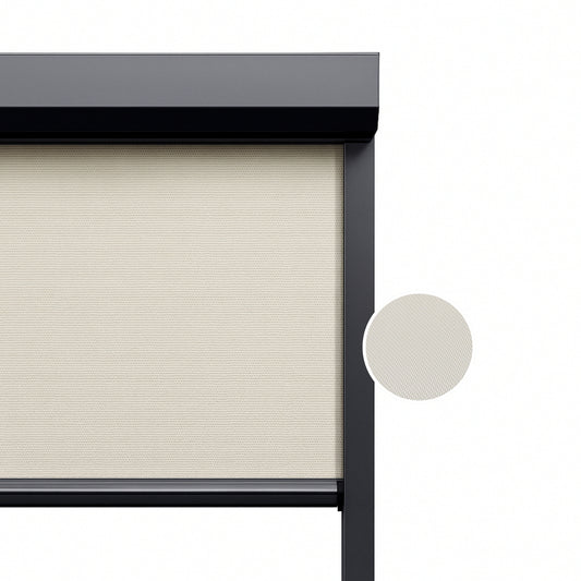 Beige Sand ritsscreen op maat - buitenzonwering - MS12-002