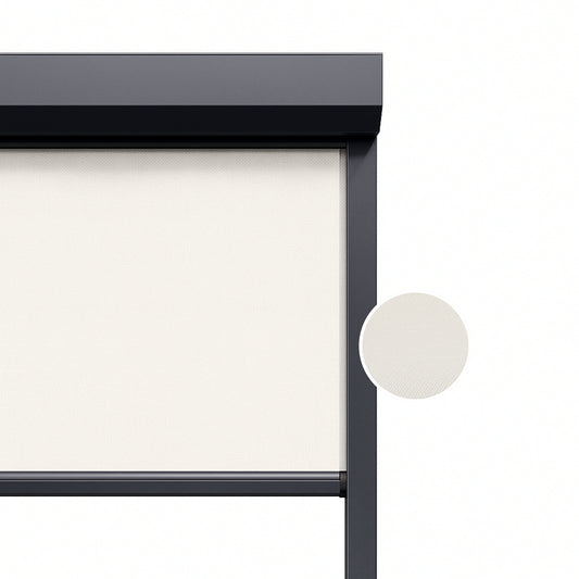 Soft Pearl ritsscreen op maat – buitenzonwering – MS23-002