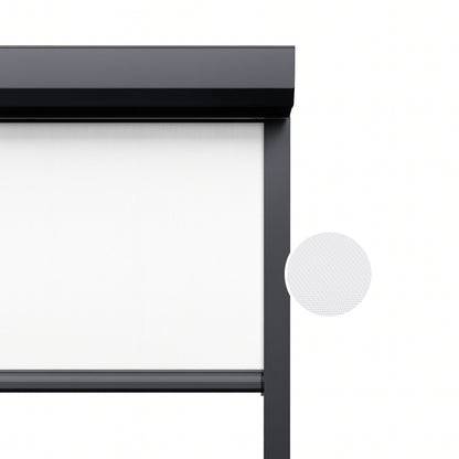 Light Silver ritsscreen op maat – buitenzonwering – MS11-001