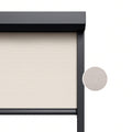 Variant Linen Sand ritsscreen op maat - buitenzonwering - MS25-001 van Earth Brown ritsscreen op maat - buitenzonwering - MS25-005