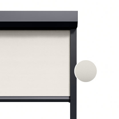Off White ritsscreen op maat - buitenzonwering - MS13-002
