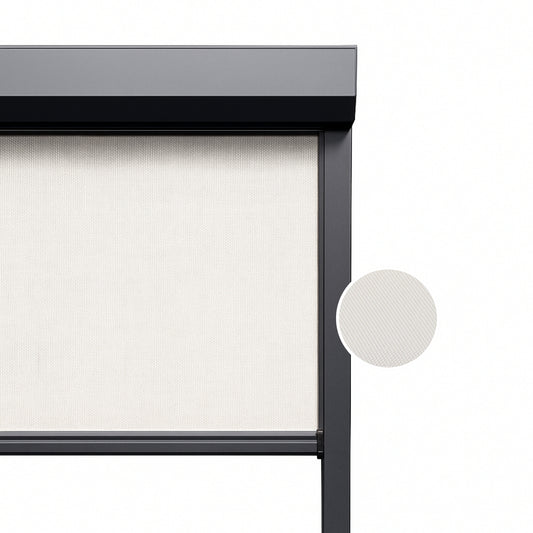Ivory Sand ritsscreen op maat – buitenzonwering – MS10-002