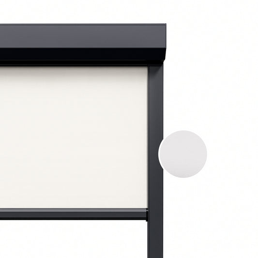 Polar White ritsscreen op maat – buitenzonwering – MS21-001