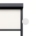 Variant Polar White ritsscreen op maat – buitenzonwering – MS21-001 van Shadow Grey ritsscreen op maat - buitenzonwering - MS21-004