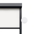 Variant Bright White ritsscreen op maat – buitenzonwering – MS1-001 van Charcoal ritsscreen op maat - buitenzonwering - MS1-003
