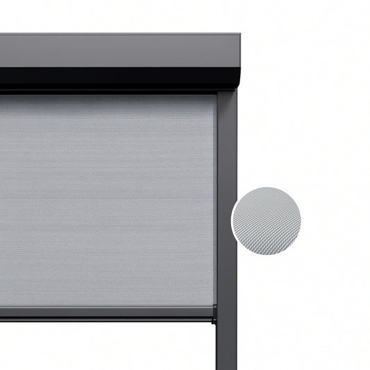 Steel Weave ritsscreen op maat – buitenzonwering – MS17-003