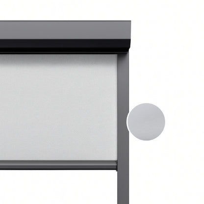 Silver Grey ritsscreen op maat – buitenzonwering – MS19-003