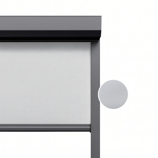 Silver Grey ritsscreen op maat – buitenzonwering – MS19-003