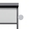 Variant Silver Grey ritsscreen op maat – buitenzonwering – MS19-003 van Soft Pearl ritsscreen op maat - buitenzonwering - MS19-002
