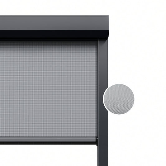 Silver Mist ritsscreen op maat – buitenzonwering – MS23-003
