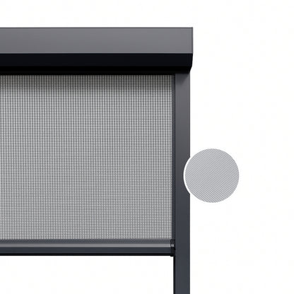 Silver Mist ritsscreen op maat - buitenzonwering - MS12-003