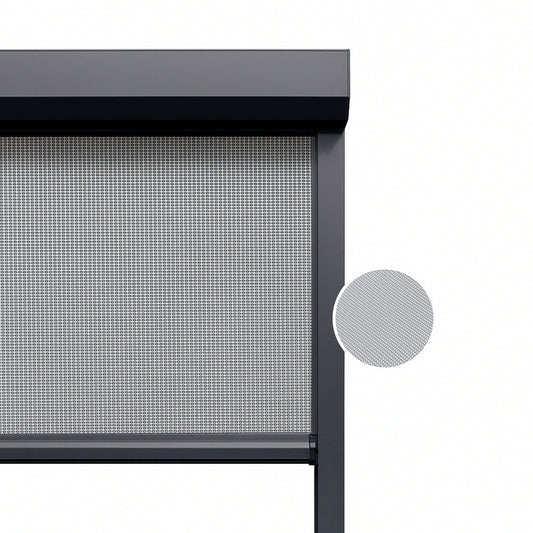Silver Mist ritsscreen op maat - buitenzonwering - MS12-003