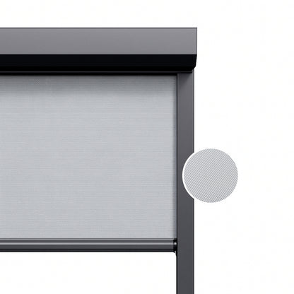 Silver Mist ritsscreen op maat – buitenzonwering – MS10-003