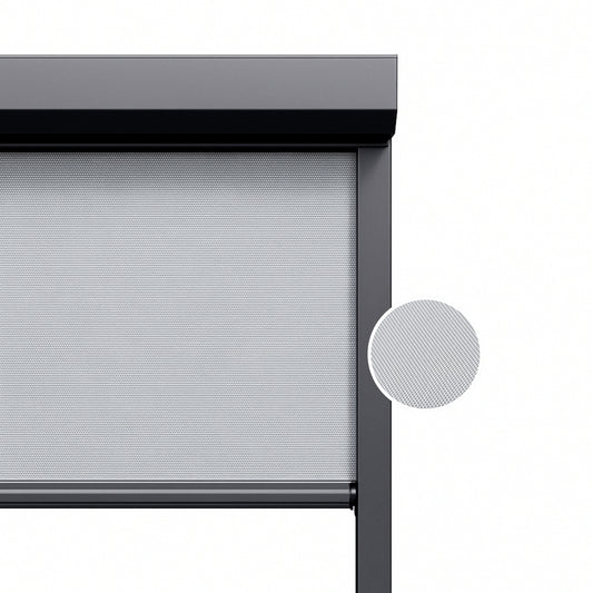 Silver Mist ritsscreen op maat – buitenzonwering – MS10-003