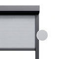 Variant Silver Mist ritsscreen op maat – buitenzonwering – MS10-003 van Carbon Black ritsscreen op maat - buitenzonwering - MS10-005