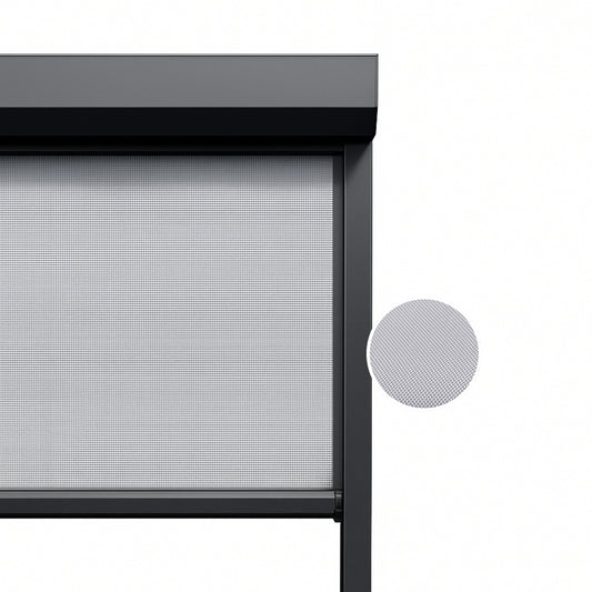 Ash Grey ritsscreen op maat – buitenzonwering – MS11-003