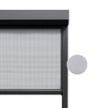 Variant Ash Grey ritsscreen op maat – buitenzonwering – MS11-003 van Natural White ritsscreen op maat - buitenzonwering - MS11-002