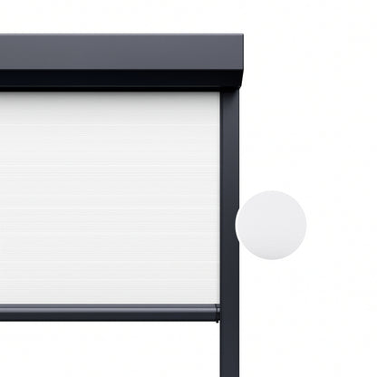 Bright White ritsscreen op maat - buitenzonwering - MS13-001