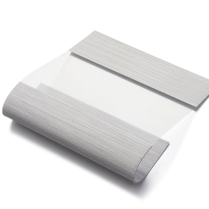 Soft Gray duo rolgordijn - verduisterend - DB15-004