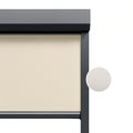 Variant Soft Ivory ritsscreen op maat – buitenzonwering – MS14-002 van Carbon Shadow ritsscreen op maat – buitenzonwering – MS14-004