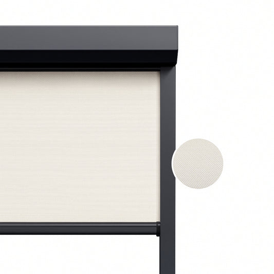 Soft Pearl ritsscreen op maat - buitenzonwering - MS19-002