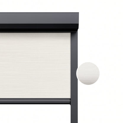 Soft Sand ritsscreen op maat – buitenzonwering – MS20-001
