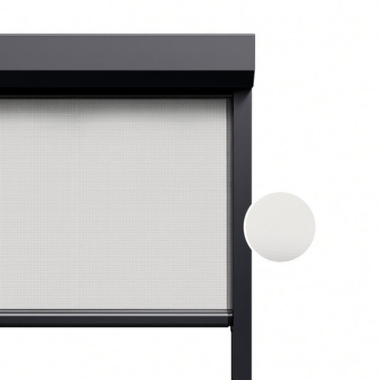 Ivory White ritsscreen op maat – buitenzonwering – MS9-002