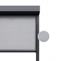 Variant Steel Grey ritsscreen op maat – buitenzonwering – MS9-004 van Bright White ritsscreen op maat – buitenzonwering – MS9-001