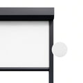 Variant Pure White ritsscreen op maat - buitenzonwering - MS14-001 van Carbon Shadow ritsscreen op maat – buitenzonwering – MS14-004