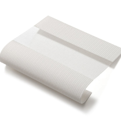 White mesh duo rolgordijn - lichtdoorlatend - DE3-001